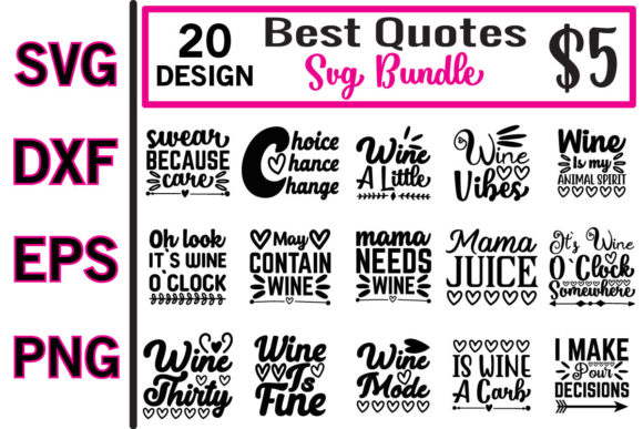 Download Best Quotes SVG Bundle - Premium Resources