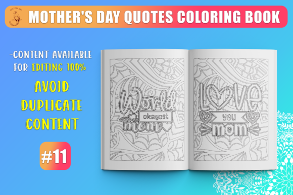 Download Mothers Day Quotes Coloring Page SVG - Premium Resources