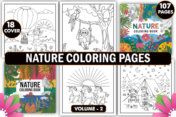 Download Nature Coloring Pages for Adults - Premium Resources