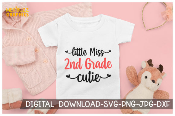 Download 2nd Grade Back to School Cricut SVG - 2nd grade Collection