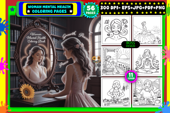 Download Woman Mental Health Coloring Pages - Mental health coloring pages Collection