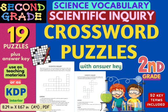 Download Scientific Inquiry Crossword, 2nd Grade - 2nd grade Collection