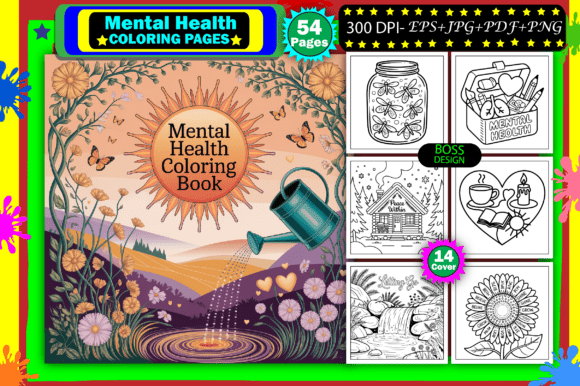 Download Mental Health Coloring Pages for Adults - Mental health coloring pages Collection