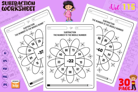 Download 30 Days Subtraction Math 2nd Grade - 2nd grade Collection